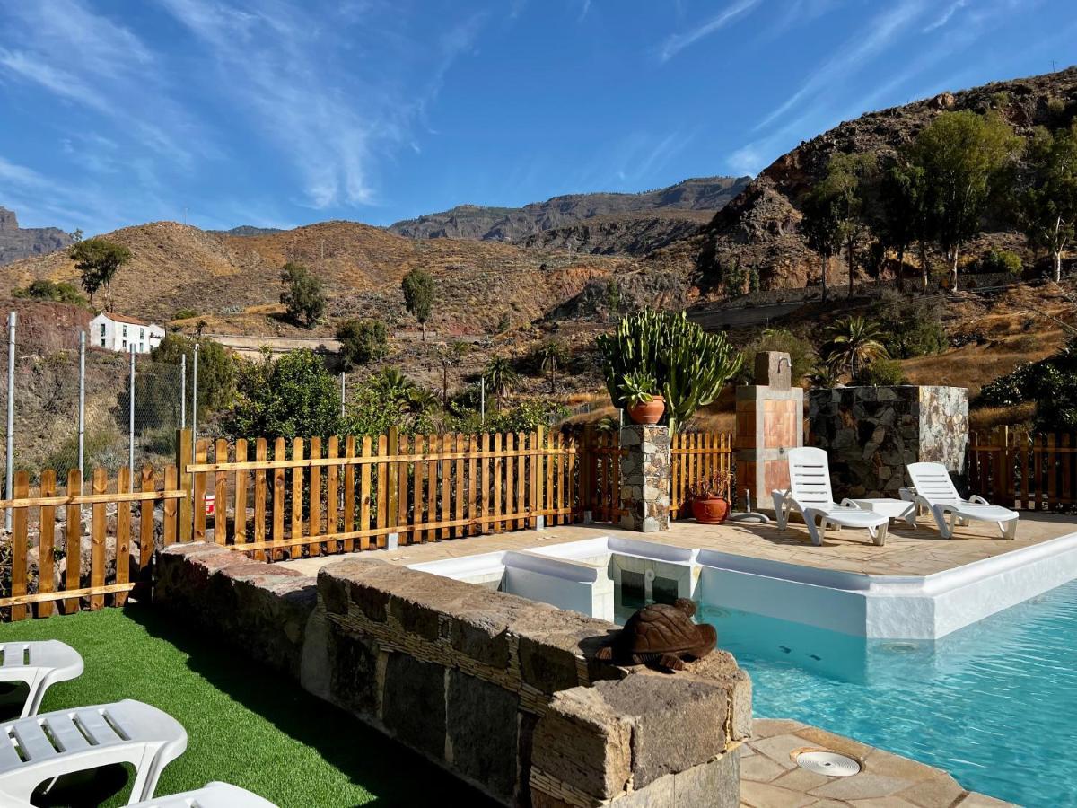 Casa Rural La Limera Con Piscina Privada Santa Lucia De Tirajana Экстерьер фото