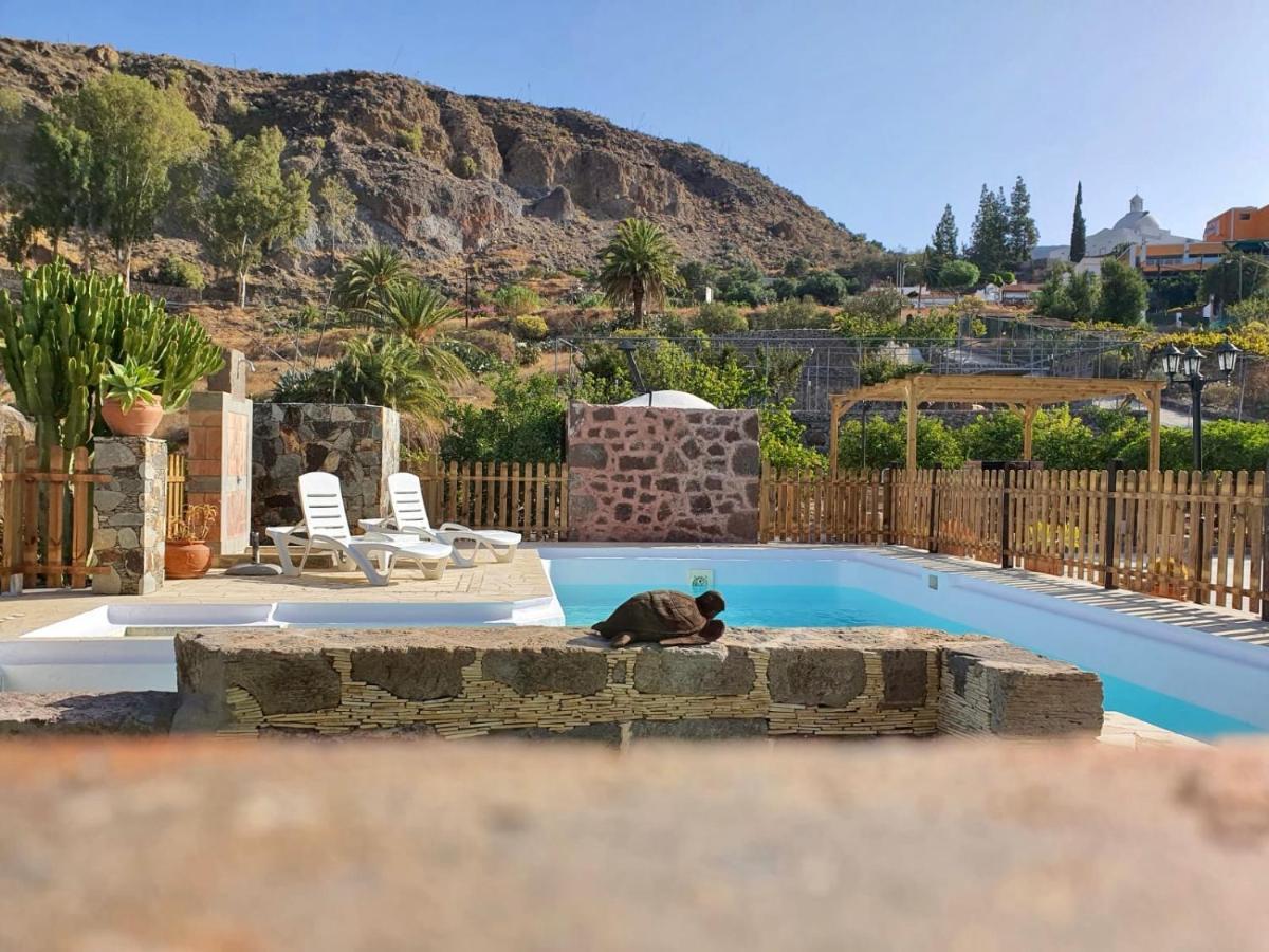 Casa Rural La Limera Con Piscina Privada Santa Lucia De Tirajana Экстерьер фото