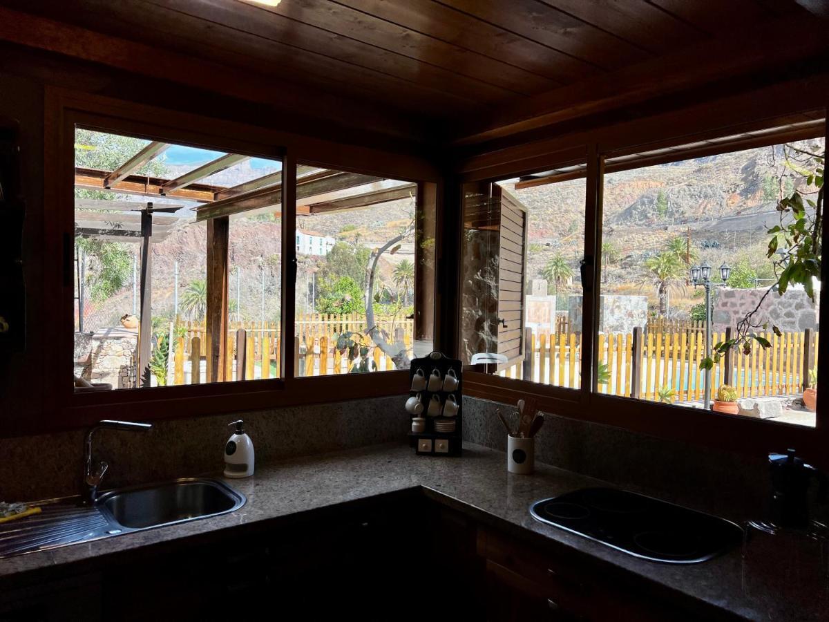 Casa Rural La Limera Con Piscina Privada Santa Lucia De Tirajana Экстерьер фото