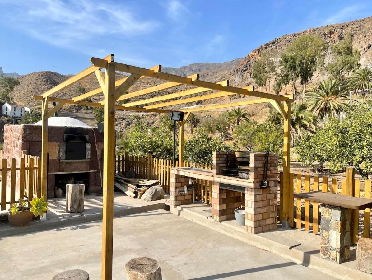 Casa Rural La Limera Con Piscina Privada Santa Lucia De Tirajana Экстерьер фото