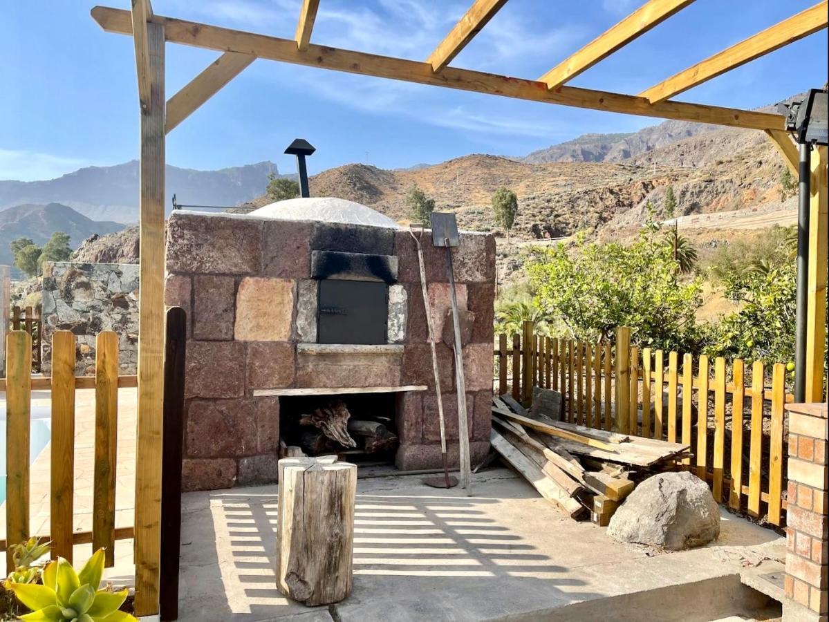 Casa Rural La Limera Con Piscina Privada Santa Lucia De Tirajana Экстерьер фото