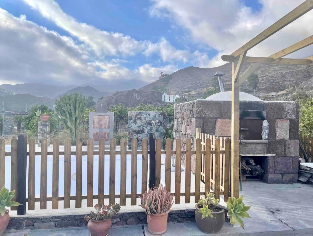 Casa Rural La Limera Con Piscina Privada Santa Lucia De Tirajana Экстерьер фото