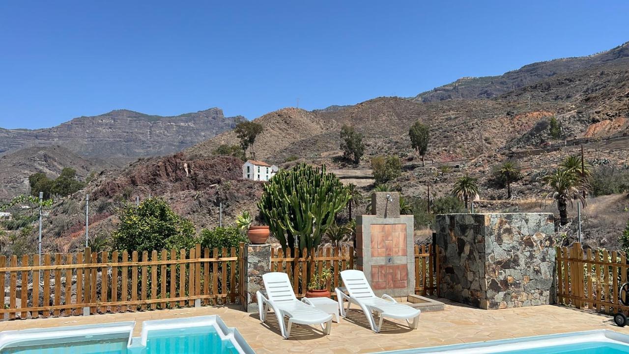 Casa Rural La Limera Con Piscina Privada Santa Lucia De Tirajana Экстерьер фото