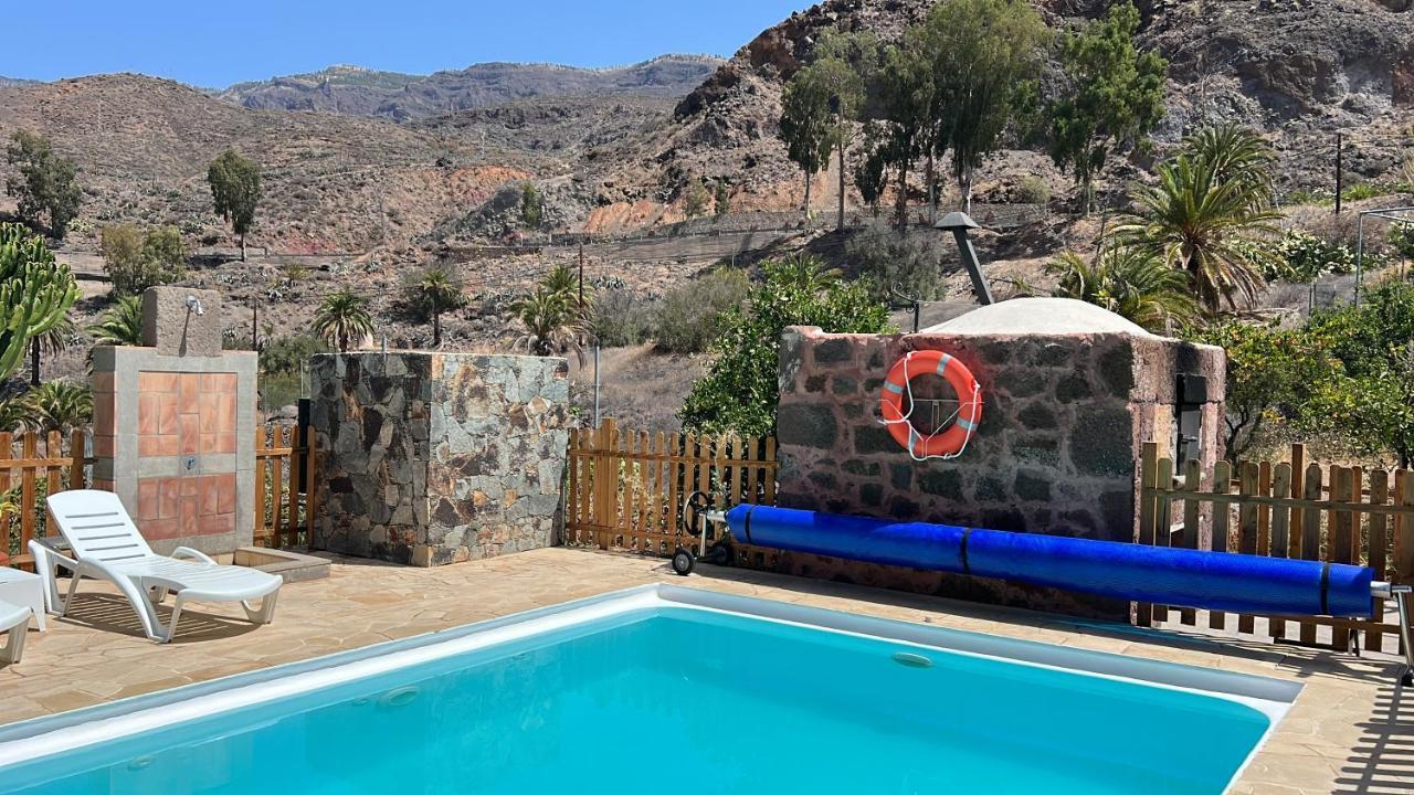 Casa Rural La Limera Con Piscina Privada Santa Lucia De Tirajana Экстерьер фото
